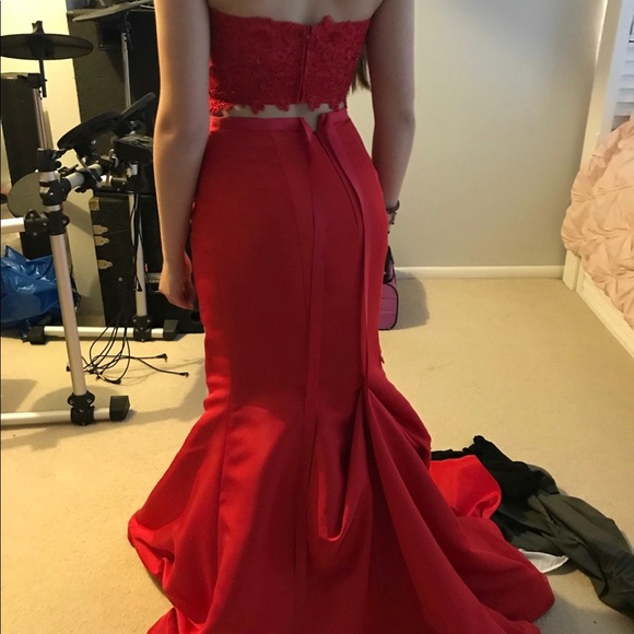 prom dress size 4 - Picture 3 of 6